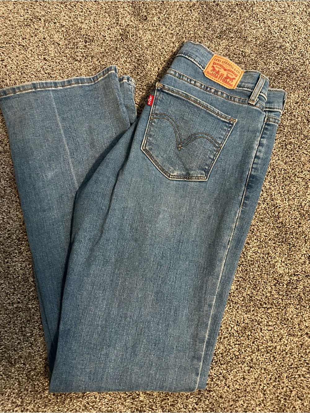Levi’s Classic Bootcut Jeans Size 6 Medium Wash Stretch Denim Western Cowgirl